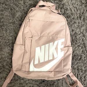 Nike light pink backpack